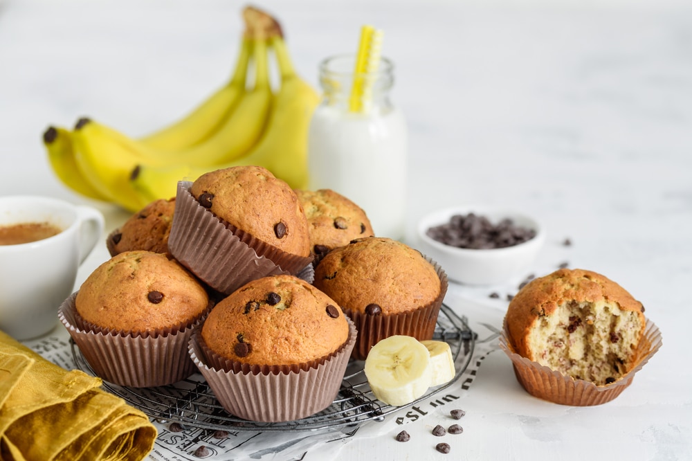 Banana muffini bez šećera